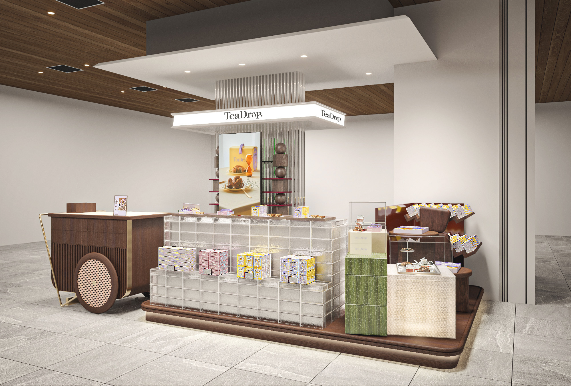 TeaDrop. NEWoMan新宿店