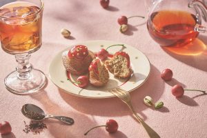 【2/1（日）発売】ティードロップケーキ ｛アールグレイ×チェリー｝